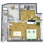 Boho Design Studio With Free Parking & Aircon By Hero Homes * グラーツ